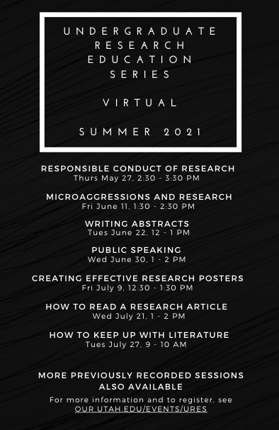 undergraduate research education series